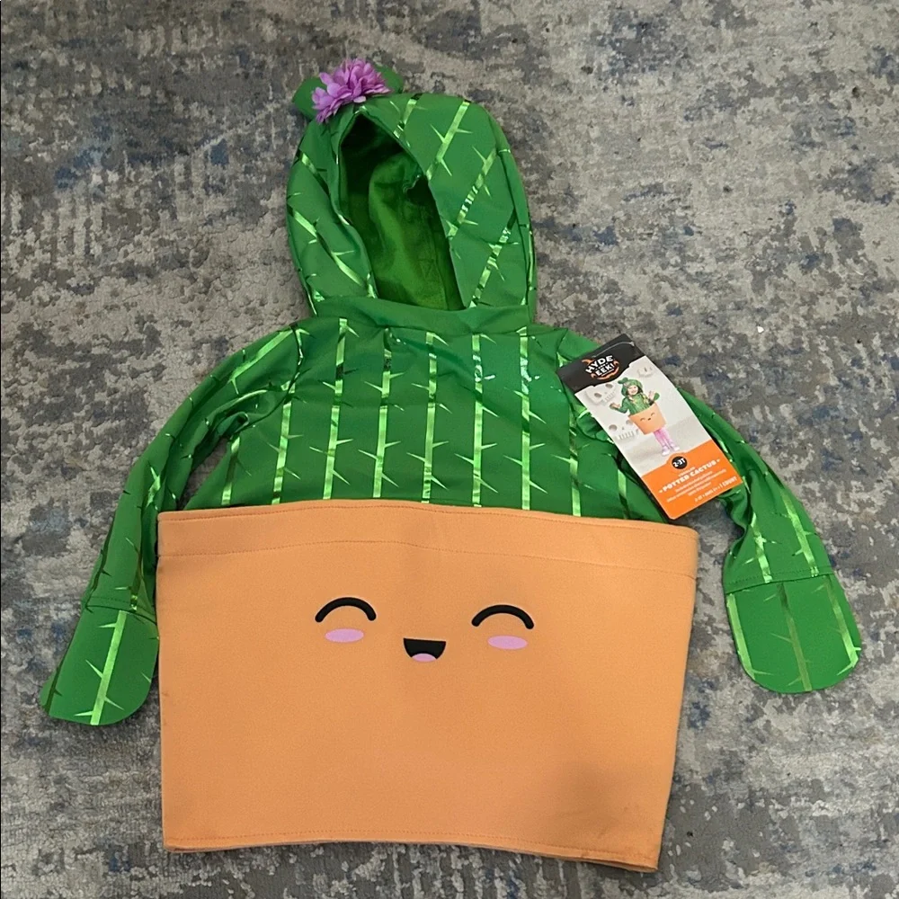 Toddler Potted Cactus Costume
